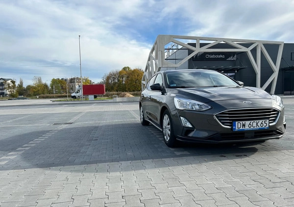 Ford Focus cena 53000 przebieg: 62500, rok produkcji 2018 z Wrocław małe 22